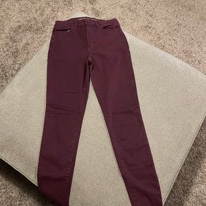 American Eagle Womens Hi Rise Jeggings 10 XLong